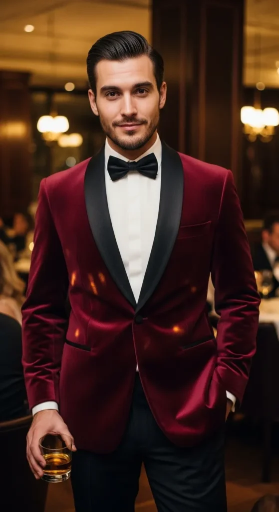 Burgundy-Velvet-Dinner-Jacket