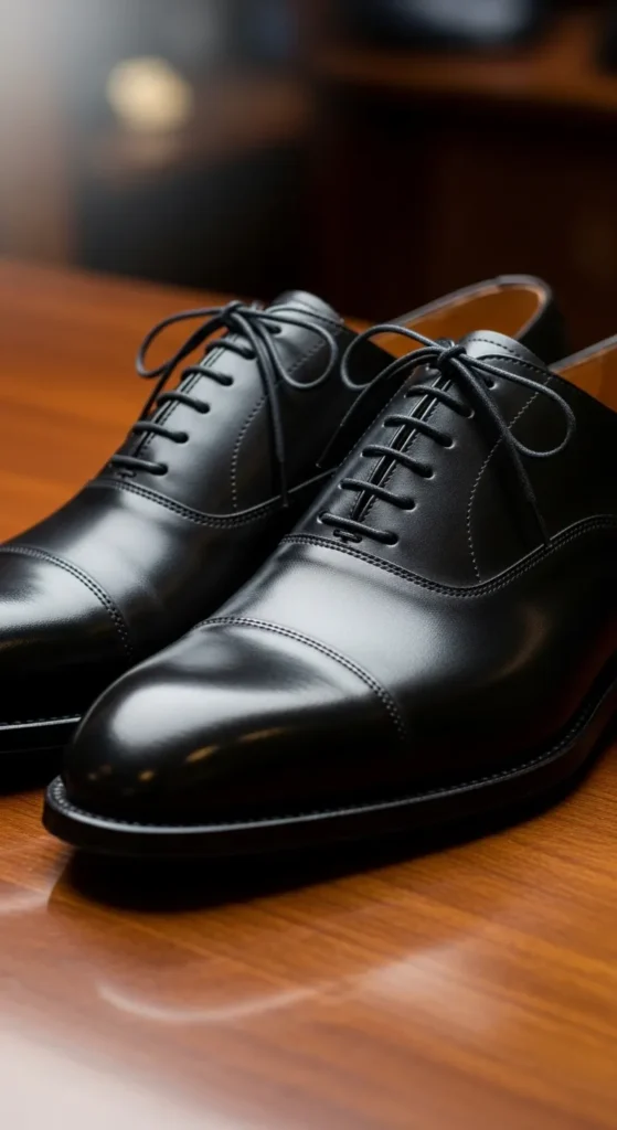 Classic-Black-Leather-Oxford