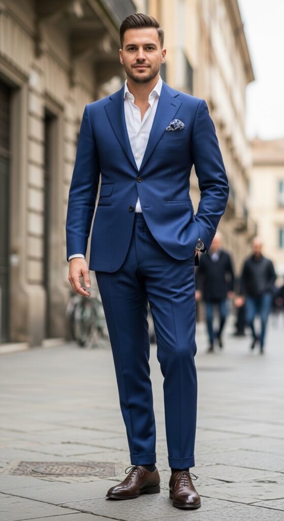 Italian-Tailored-Blue-Suit