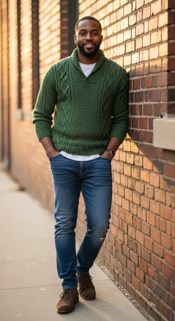 knit-sweater-dark-jeans-suede-boots
