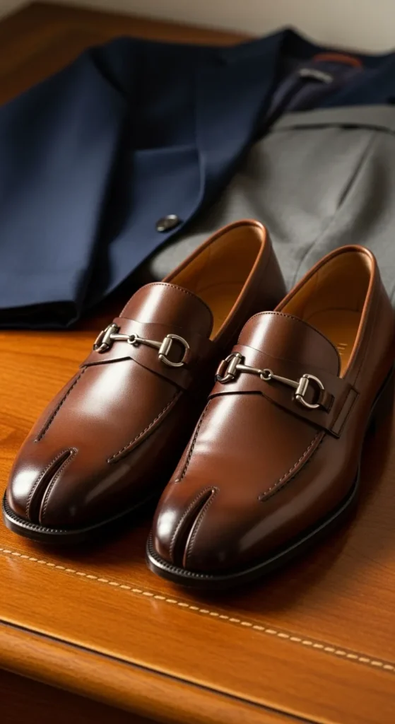 Split‑Toe-Loafers