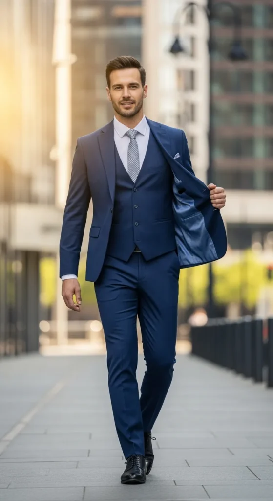 Stretch-Fabric-Navy-Suit