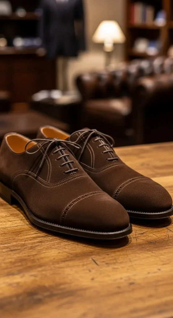 Suede-Oxford