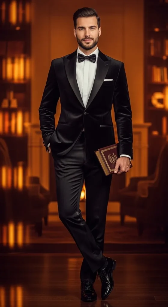 Velvet-Jacket-Look