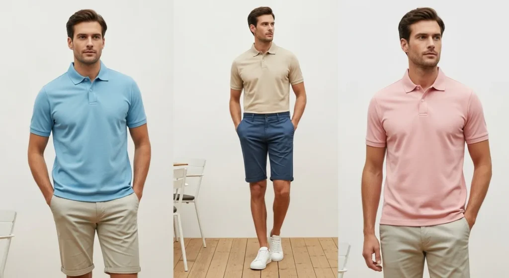 polo shirts