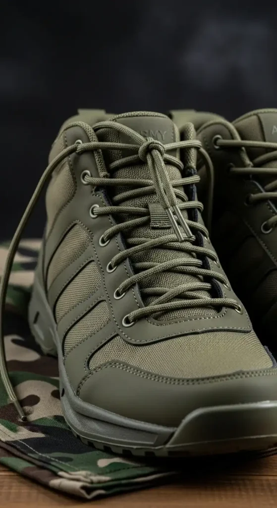 11 Creative Ways to Lace Up Sports Shoes (Style & Comfort) 5 army-lacing