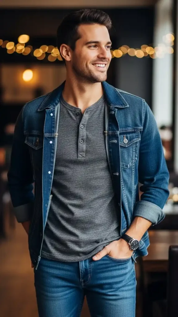 henley-shirt-with-slim-jeans