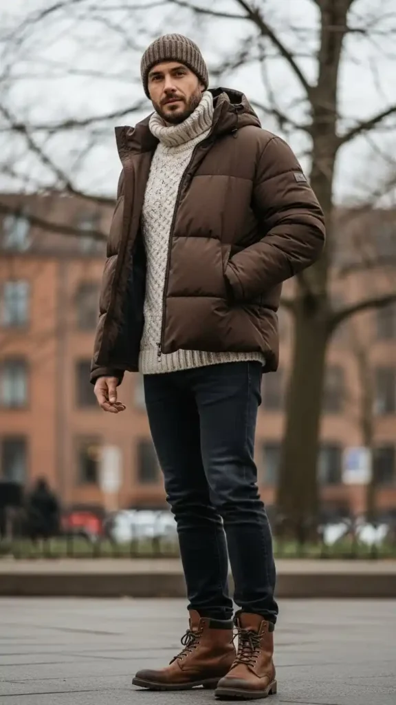 puffer-jacket-with-knitwear