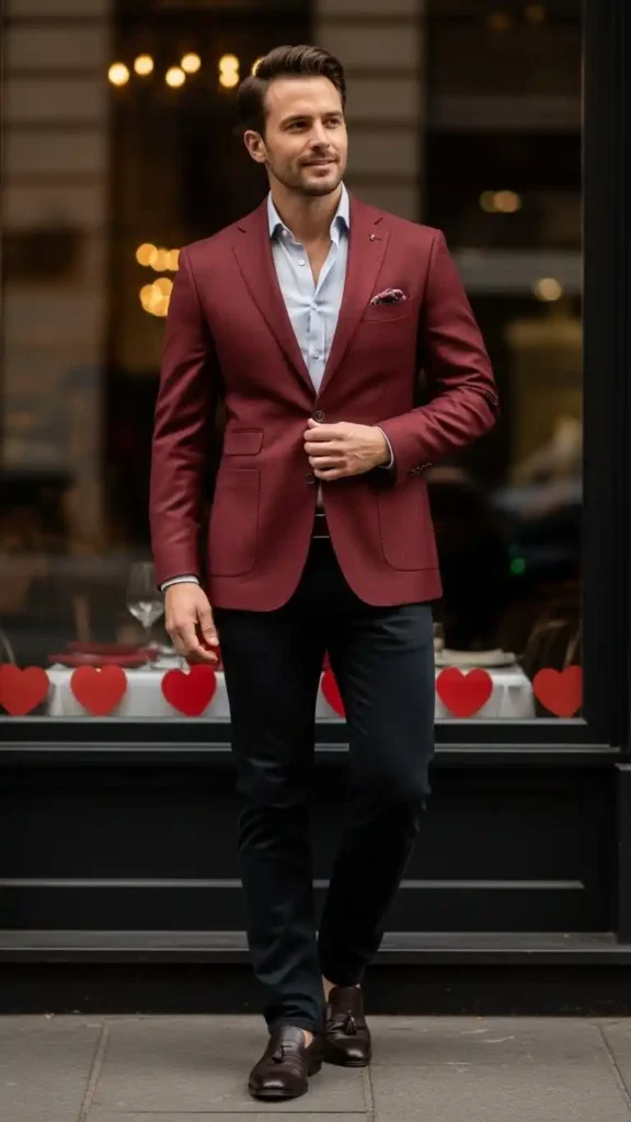 18 Valentine’s Men Fashion Ideas That Will Make You Stand Out This Year 5 sharp-casual-blazer