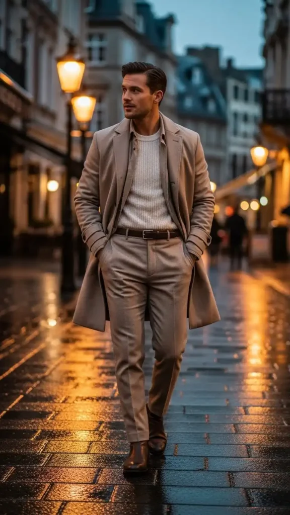 beige-overcoat-with-tonal-layering-style