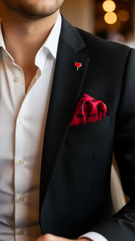 15+ Valentine’s Day Blazer Outfits for Men to Look Sharp and Stylish 2 classic-black-blazer-with-white-shirt