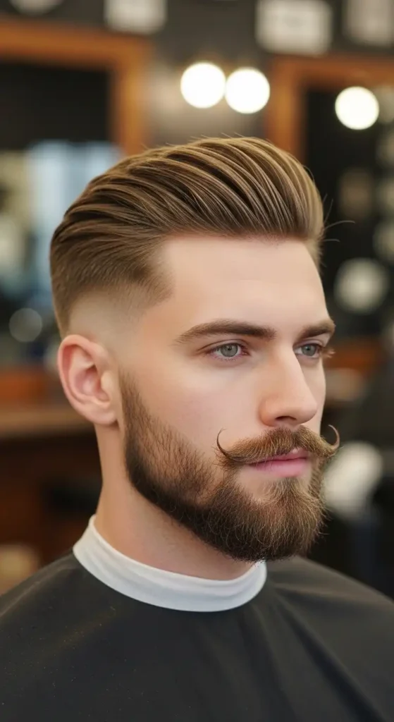 high-fade-with-van-dyke-beard