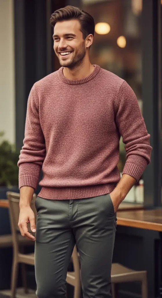 soft-knit-sweater-with-slim-chinos