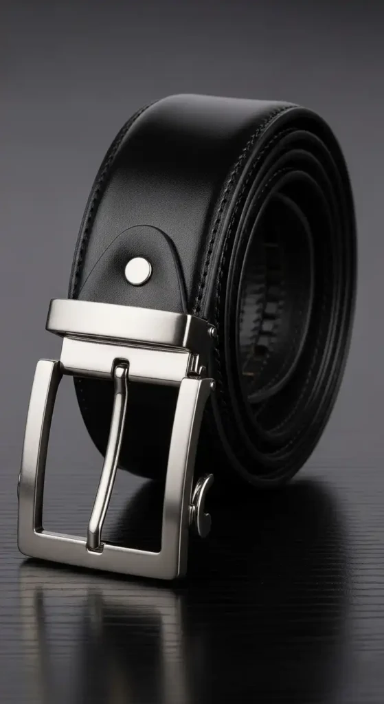 black-leather-dress-belt