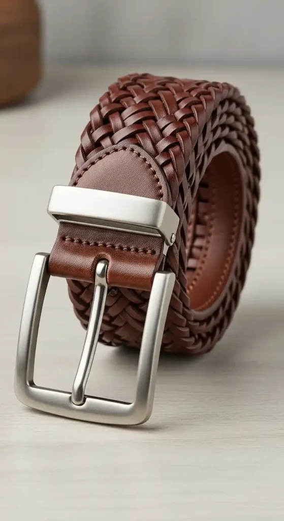 braided-leather-belt