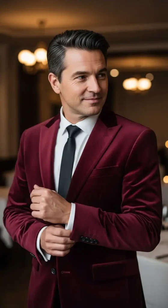 burgundy-velvet-blazer