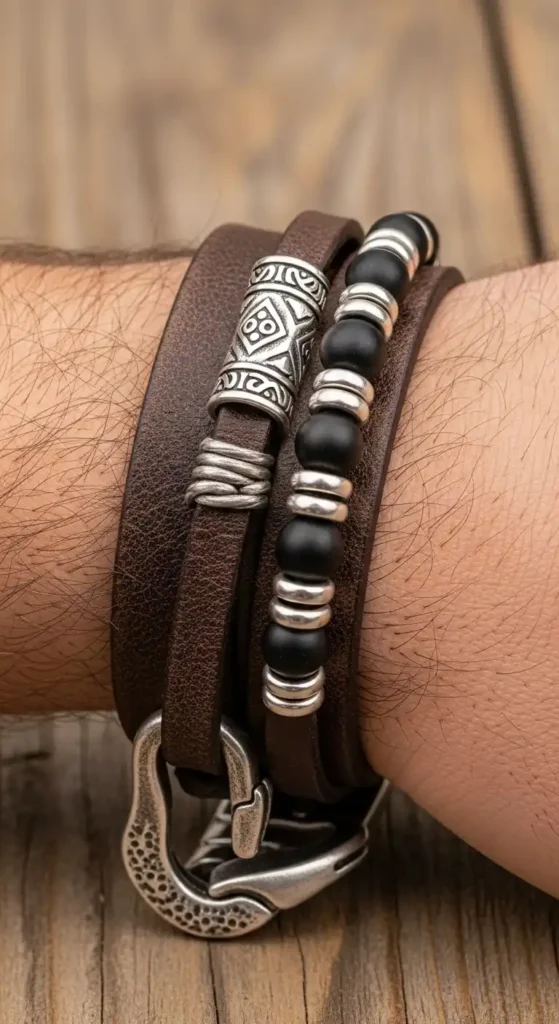 double-wrap-leather-bracelet-with-beads