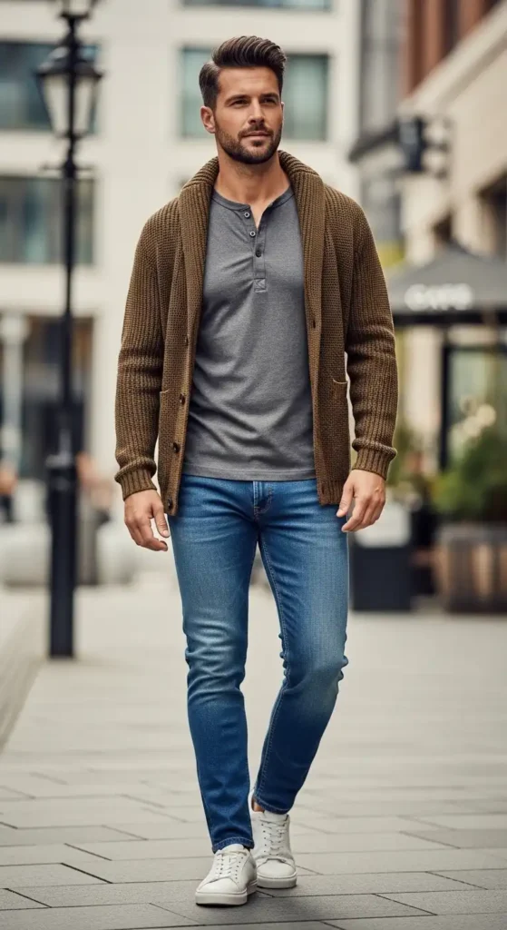 henley-with-cardigan-and-slim-jeans