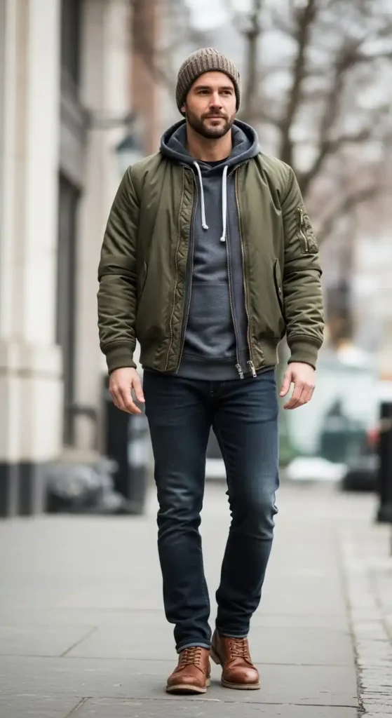 layered-bomber-and-hoodie