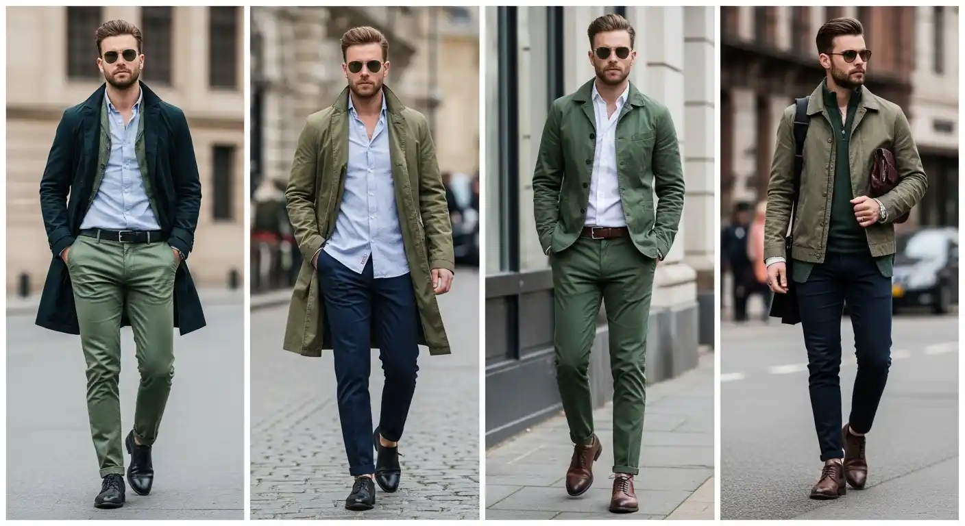 Green Outfit for Men