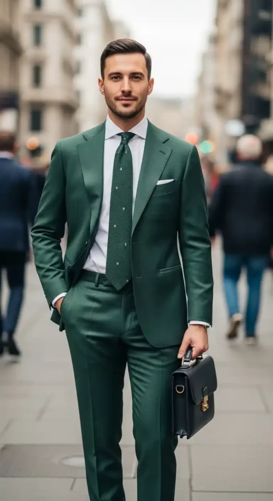 hunter-green-suit