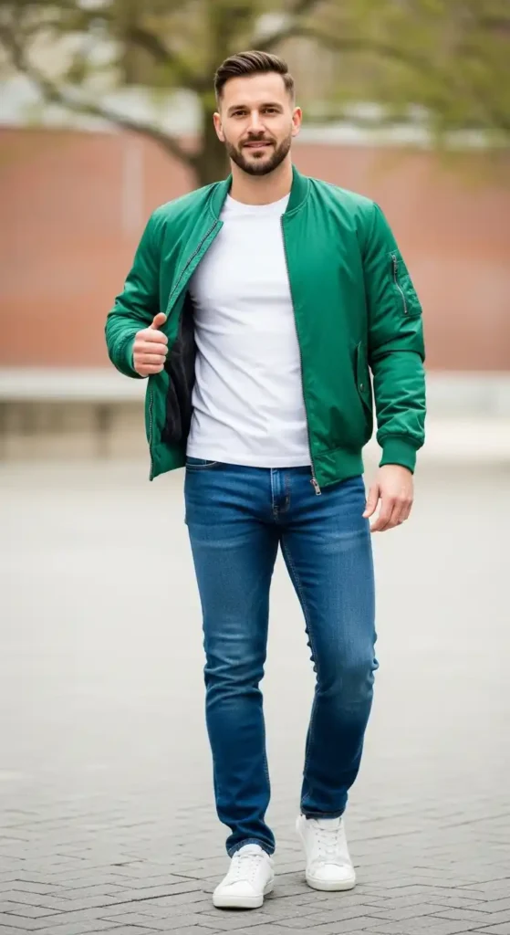 green-bomber-jacket-with-basics